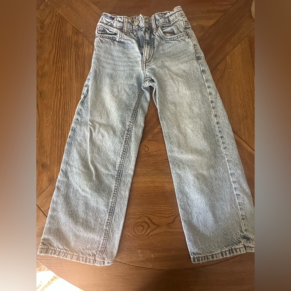 Girl's Wide Leg Jeans
